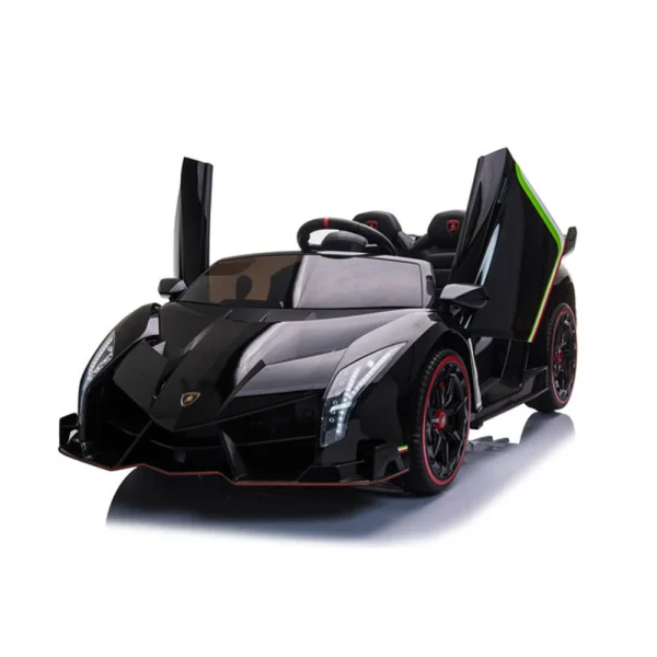 Masina pe acumulator Lamborghini Veneno MX615 / 2 negru