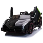 Mașină electrică pentru copii Lamborghini Veneno (MX615 / 2 negru) - imagine 2