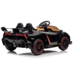 Mașină electrică pentru copii Lamborghini Veneno (MX615B / 2 neagra) - imagine 7