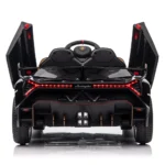 Mașină electrică pentru copii Lamborghini Veneno (MX615B / 2 neagra) - imagine 3