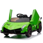 Mașină electrică pentru copii Lamborghini Veneno (MX615B / 1 verde) - imagine 9