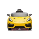 Masina pe acumulator Porsche 718 Spyder (P718 /4 galben) - imagine 4