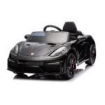 Masina pe acumulator Porsche 718 Spyder (P718 /2 neagra)