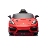 Masina pe acumulator Porsche 718 Spyder (P718 /1 rosie) - imagine 4