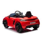 Masina pe acumulator Porsche 718 Spyder (P718 /1 rosie) - imagine 6