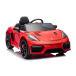 Masina pe acumulator Porsche 718 Spyder (P718 /1 rosie) - imagine 3