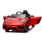 Masina pe acumulator Porsche 718 Spyder (P718 /1 rosie) - imagine 2