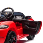 Masina pe acumulator Porsche 718 Spyder (P718 /1 rosie) - imagine 8