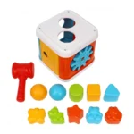 Cub educativ "Smart Kid" , cu forme (9499) - imagine 2