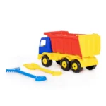 Mașină Premium – camion basculant cu lopată și greblă, Polesie (9851) - imagine 7