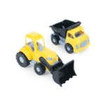 Set camion basculant și buldozer pentru copii, Dolu (6144)