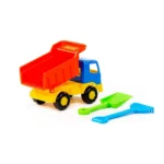 Set camion basculant cu lopățică și greblă, Polesie (3307) - imagine 2