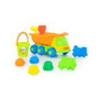 Set pentru nisip cu camion și accesorii, Polesie (1688) - imagine 3