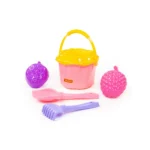 Set pentru nisip cu găletușă și accesorii, Polesie (093882)