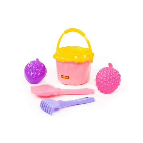 Set pentru nisip cu găletușă și accesorii, Polesie