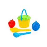 Set pentru nisip cu găletușă și accesorii, Polesie (093882) - imagine 5