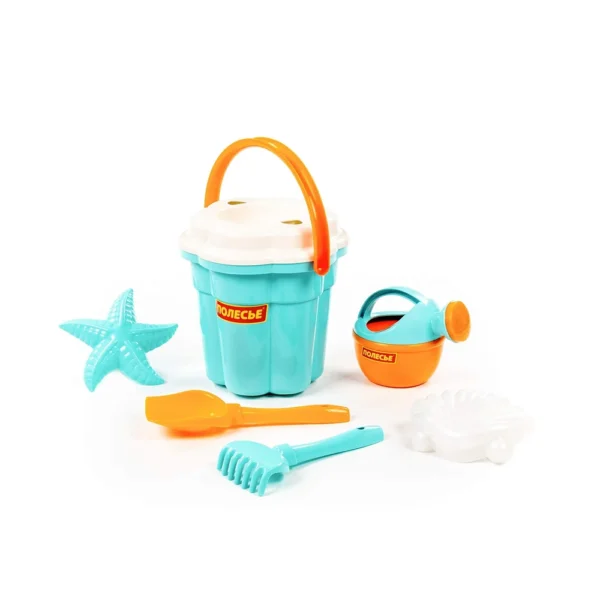 Set pentru nisip cu găletușă și accesorii, Polesie