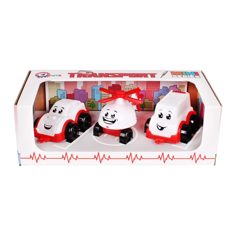 set-trasport-mini-ambulanta(1) Set transport mini – ambulanță (5811) - imagine 1