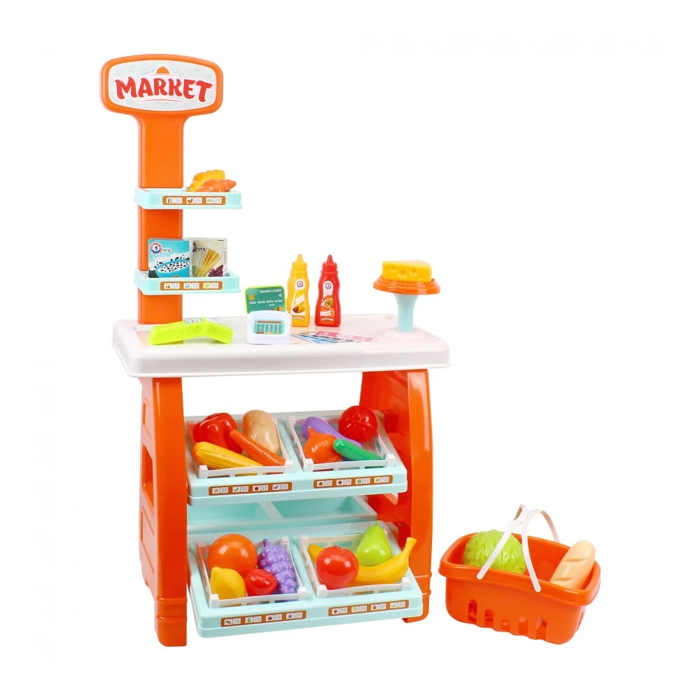 Supermarket cu casă de marcat și accesorii ,Technok (0730) - imagine 1