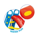 Tobogan mare pentru copii cu funcție de apă, Dolu (3029) - imagine 3