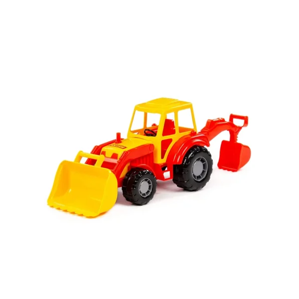 Tractor cu excavator și cupă frontală Altai, Polesie (35394)