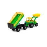 Tractor cu remorcă și cupă frontală Altai Nr. 2, Polesie (35363) - imagine 5