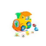 Trenuleț educativ cu sorter de forme, Polesie