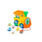 Trenuleț educativ cu sorter de forme, Polesie - imagine 5