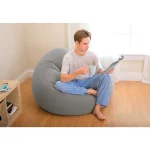 INTEX Scaun gonflabil 114x114x71cm "Beanless Bag" gri, 100kg - imagine 2
