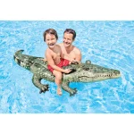 INTEX Plută-saltea gonflabilă “Aligator” cu mânere, 170×86 cm, până la 40 kg, 3+ - imagine 2