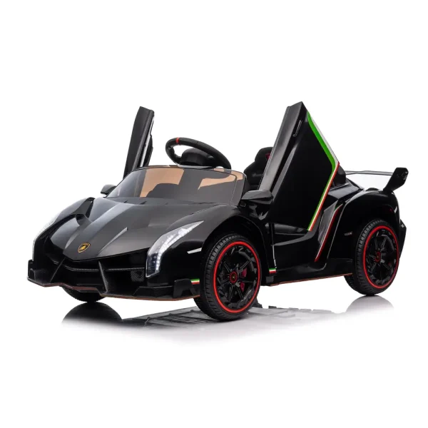 Masina pe acumulator Lamborghini Veneno MX615B / 2 neagra