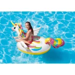 INTEX Saltea gonflabilă “Unicorn” cu mânere, 198x140x97 cm, până la 40 kg, 3+ - imagine 2