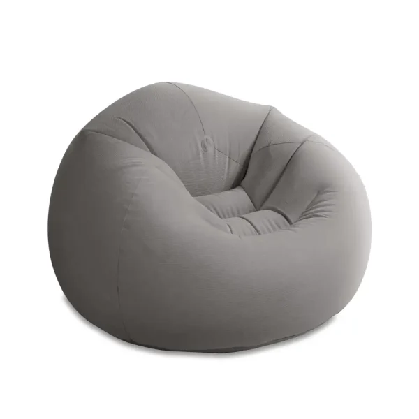 INTEX Scaun gonflabil 114x114x71cm "Beanless Bag" gri, 100kg