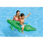 INTEX Plută-saltea gonflabilă “Crocodil” cu mâner, 168х86 cm, până la 40 kg, 3+ - imagine 3