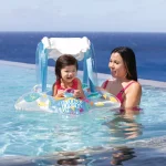 INTEX Cerc gonflabil cu decupaje pentru picioare și baldachin 81х79 cm, până la 15kg, 1-2 ani - imagine 3
