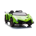 Masina pe acumulator Lamborghini Veneno MX615 / 1 verde - imagine 2