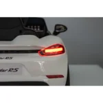 (P718 /3 alba) Masina pe acumulator Porsche 718 Spyder - imagine 4