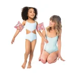 56669 INTEX Aripioare de înot gonflabile „Sweet Blossom” 23х15 cm, 3-6 ani - imagine 2