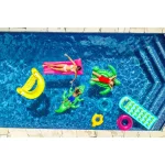 INTEX Plută-saltea gonflabilă „Crocodil gigant” cu mânere, 203x114x25 cm, până la 80 kg, 3+ - imagine 4