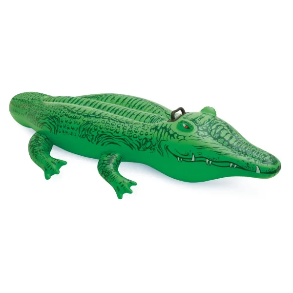 INTEX Plută-saltea gonflabilă “Crocodil” cu mâner, 168х86 cm, până la 40 kg, 3+