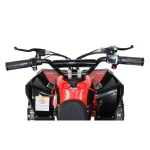 Cvadriciclu din metal pentru copii RTM50 / 2 rosu - imagine 3