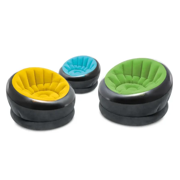 INTEX Scaun gonflabil 112x109x69cm „Empire” 3 culori