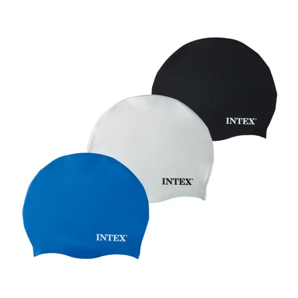 55992 INTEX Căciulă pentru înot din silicon, 8+, 3 culori