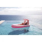 INTEX Plută gonflabilă „Pink Paradise Boat Float”, 257 x 135 cm, până la 100 kg, 8+ - imagine 4
