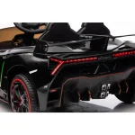 Masina pe acumulator Lamborghini Veneno MX615B / 2 neagra - imagine 6