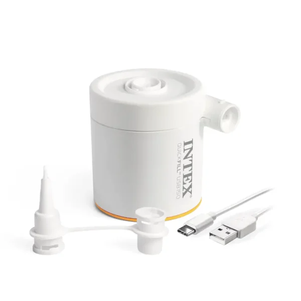 INTEX Pompă de aer electrică „QuickFill USB150” USB 5V, 2A, 2 duze