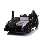 Masina pe acumulator Lamborghini Veneno MX615 / 2 negru - imagine 3