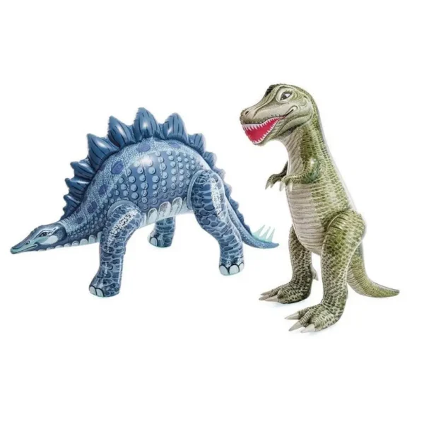 INTEX Jucărie gonflabilă „Tirannosaurus” și „Stegosaurus” de la 3 ani, 2 tipuri