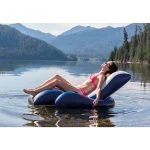 INTEX Șezlong gonflabil 180x135cm cu suport pentru pahare și mânere, până la 100kg - imagine 2