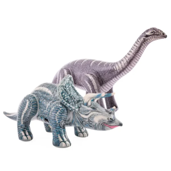 INTEX Triceratops și Brontosaurus gonflabil, 2 modele